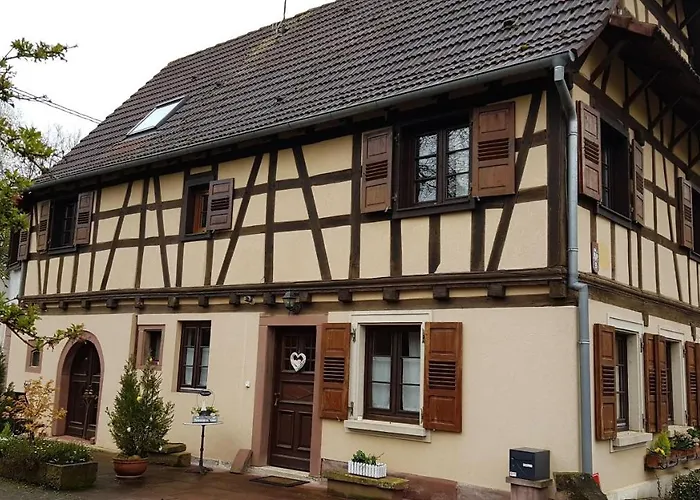 Gite Au Petit Ruisseau-Etage Et Combles-Maison Alsacienne 4 Personnes 4 Nuitees Minimum