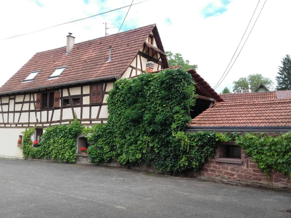 Au Petit Ruisseau-etage Et Combles-maison Alsacienne 4 Personnes 4 Nuitees Minimum Ferienhaus *