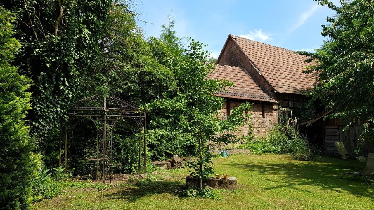 Au Petit Ruisseau-etage Et Combles-maison Alsacienne 4 Personnes 4 Nuitees Minimum Ferienhaus Langensoultzbach