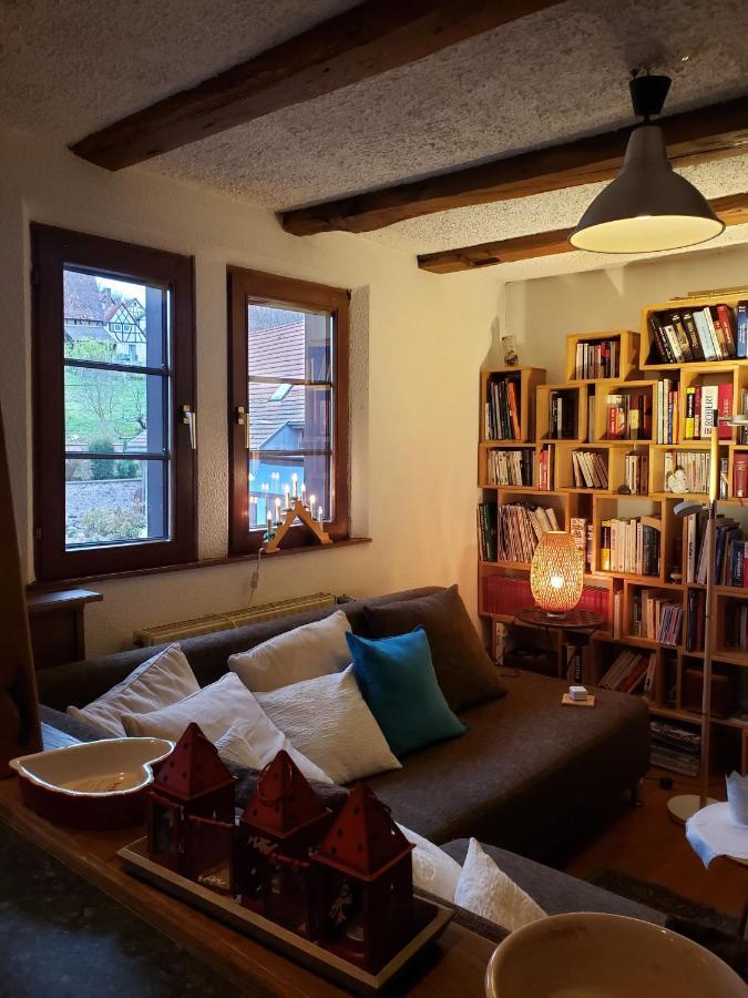 Au Petit Ruisseau-etage Et Combles-maison Alsacienne 4 Personnes 4 Nuitees Minimum Langensoultzbach
