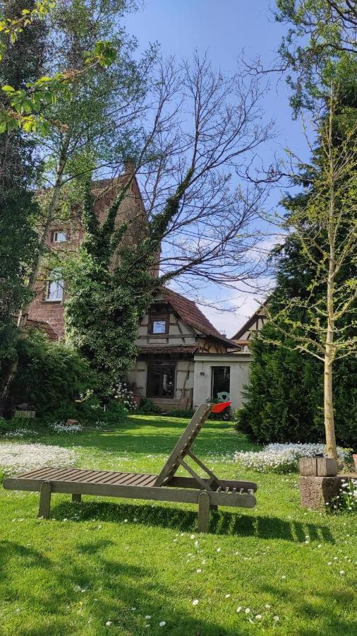 Ferienhaus Au Petit Ruisseau-etage Et Combles-maison Alsacienne 4 Personnes 4 Nuitees Minimum Langensoultzbach